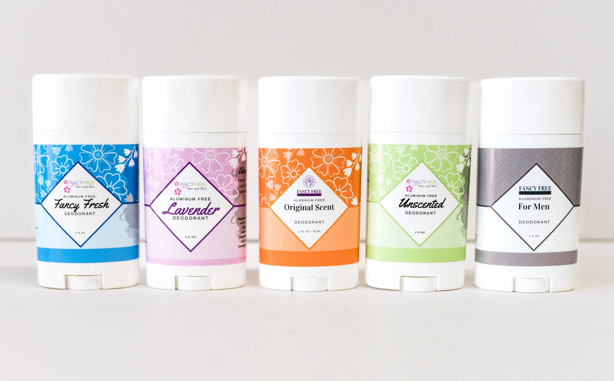 Fancy Free Aluminum Free Deodorant - Natural Odor Protection For Sensitive Skin